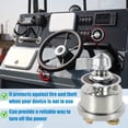 thumbnail image 4 of Battery Disconnect Switch 12V/24V Safe Switch Power Cut Off Isolator Weather Resistant Battery Cut Off Switch Battery Kill Switch for Cars RVs Trucks Yachts, 4 of 7