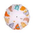 thumbnail image 1 of Ounissouiy Paraguas plegable ligero y portátil para protección contra todo tipo de clima, paraguas automático Paraguas de lluvia blanco, 1 of 6