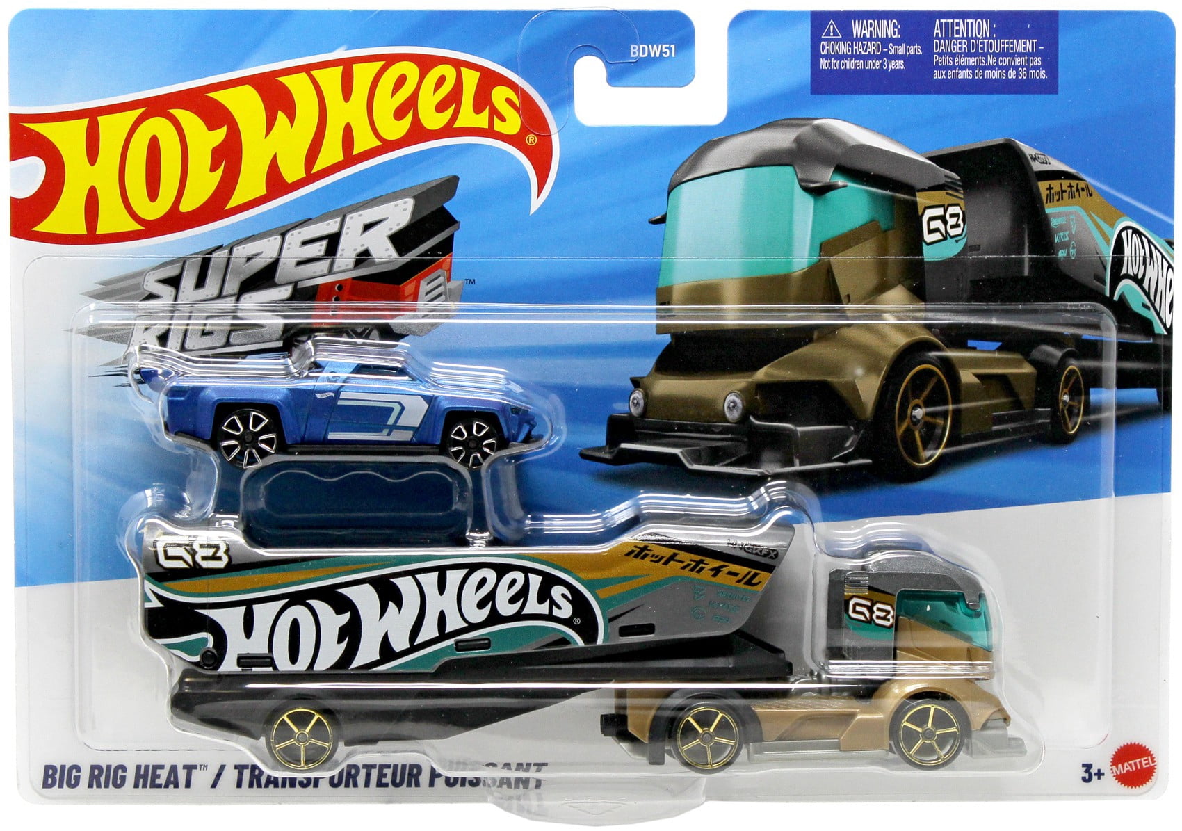 Hot Wheels Super Rigs Galactic Express Diecast Car - Walmart.com