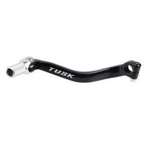 TUSK Folding Shift Lever Black/Silver Tip for Suzuki DR-Z 400S 2005-2009,2011-2022