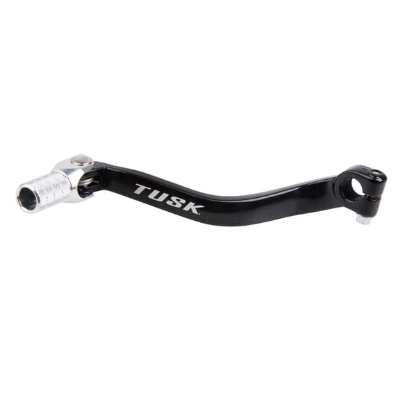 Tusk Folding Shift Lever Black/Silver Tip