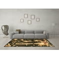 thumbnail image 3 of Ahgly Company Indoor Rectangle Oriental Brown Modern Area Rugs, 2' x 5', 3 of 4
