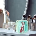 thumbnail image 4 of unbranded Organizador De Maquillaje Transparente Con Cierre De Cremallera Para Uso Diario, 4 of 6