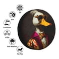 thumbnail image 4 of Pofeuu Noble Style Duck Print Spare Tire Wheel Cover for Car Truck SUV Camper Universal Fit Spare Tire Cover RV Spare Tire Covers-15 inch, 4 of 6
