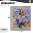 thumbnail image 4 of Stupell Industries Art Deco Bright Bows Cluster with Sprinkles White Framed Giclee Art, 24 x 30, by The Prints Vibe, 4 of 8