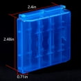 thumbnail image 2 of HUGFEGWE AA/AAA Battery Storage Case Holder Box, Blue Color, 1Pcs U2536-19545, 2 of 7