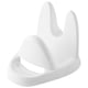 thumbnail image 1 of Naiovety Estante de almacenamiento de cubierta de olla Worallymy, estante de cubierta de cocina antideslizante de plástico, colgador de pared Blanco, 1 of 6