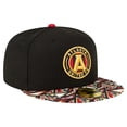 thumbnail image 3 of Men's New Era Black Atlanta United FC Element Tech Pack 59FIFTY Fitted Hat, 3 of 5