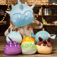 thumbnail image 2 of 7 Styles Hot Game Genshin Impact Plush Pillow Slime Plushie Toys Gifts for Kids Genshin Impact Elemental Slime Plush PillowBING35CM Deng Xun unisex, 2 of 2