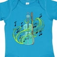 thumbnail image 4 of Inktastic Violin with Musical Notes and Swirls Boys or Girls Baby Bodysuit, 4 of 5