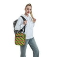 thumbnail image 6 of Insulated Lunch Bag Togolese-Flag Reusable Lunch Box for Men Women, 6 of 7