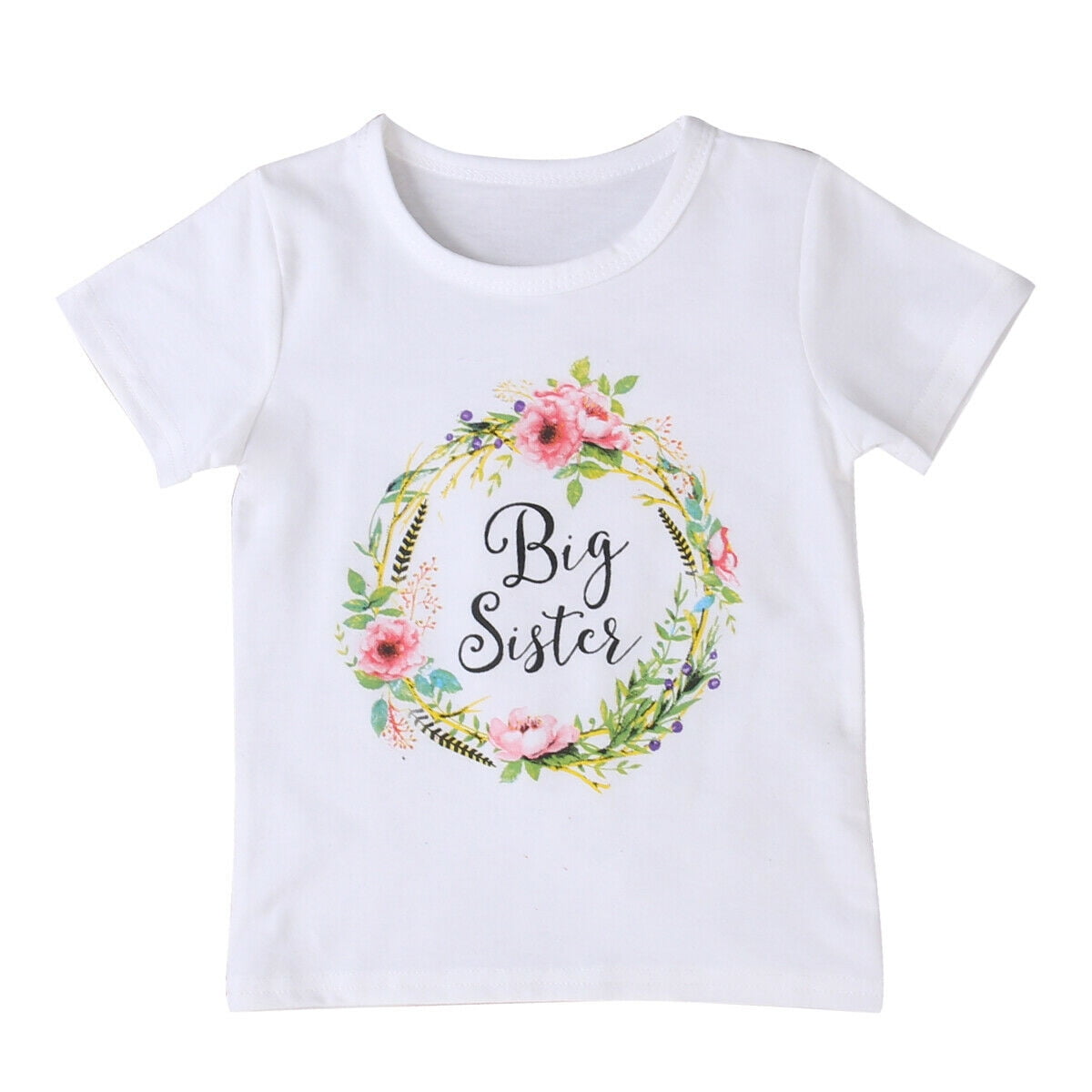 Honganda Toddler Newborn Baby Boy Sibling Shirt Set Big Brother Little Brother Deer Romper Outfit Clothes