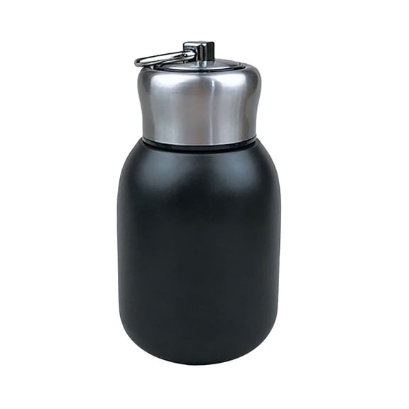 Queroig 300ml Travel Stainless Steel Mini Coffee Wine Vacuum Flask Drink Water Bottle