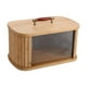 thumbnail image 1 of Caja de pan de madera, contenedor para almacenar pan, contenedor multiusos retro para almacenar alimentos. madera 345cm, 1 of 9