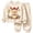 Beige, variant on Enjoytime Christmas Girls Outfits Print Long Sleeve Crewneck Sweatshirt with Pants 2 Piece Set Cute Holiday Kids Toddler Clothes