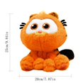 thumbnail image 2 of ZHAOCHENG ¡No te lo pierdas! Gomind Garfield The Movie 2024 - Manta decorativa de peluche de 9,8'' Baby Garfield, estándar, Garfield, 2 of 4