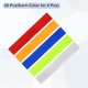 thumbnail image 3 of 20pcs Calcomanías Reflectantes 1" x 5.9" Cinta Adhesiva Reflectante de Alta Visibilidad de Grado Diamante Impermeable para Bicicleta, Automóvil, Motocicleta, Remolque, Casco, Buzón Multicolor, 3 of 7