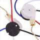 thumbnail image 2 of 5X Kit Interruptor Ventilador Techo, 3 Velocidades, 4 Cables, Interruptor Control Velocidad con Cremallera,Interruptor Cable Tracción ZE-208S con Cuerda Dorada, 2 of 6