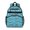 Excavator and Question Mark Blue Pattern, variant on Excavator and Helicopter Blue Pattern Cute School Backpack Bag for School with Padded Back and Adjustable Shoulder Straps 15.25"x11.5"x5.25"