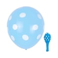 thumbnail image 2 of KAKOWELY 100 globos de látex gruesos de 12 pulgadas con lunares, inflables, para decoración de bodas, cumpleaños y fiestas (colores variados)., 2 of 5