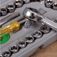 thumbnail image 3 of Xing 1 Set of 40pcs Automobile Motorcycle Repair Tool Box Sleeve Screwdriver Kit Precision Socket Car Repair Tool, 3 of 4