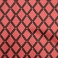 thumbnail image 1 of oneOone Viscose Chiffon Pink Fabric Geometric Dress Material Fabric Print Fabric By The Yard 42 Inch Wide, 1 of 5