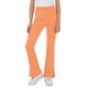 thumbnail image 4 of Pantalones de yoga acampanados de color liso para niñas, con bolsillos y cintura elástica, de poliéster, tallas medianas y grandes., 4 of 9