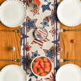 thumbnail image 3 of Sm:)e Stars 4th of July Table Runner 13x72 Inch, Patriotic Decor Durable and Stylish Independence Day Party and Family Gathering Supply, 3 of 6