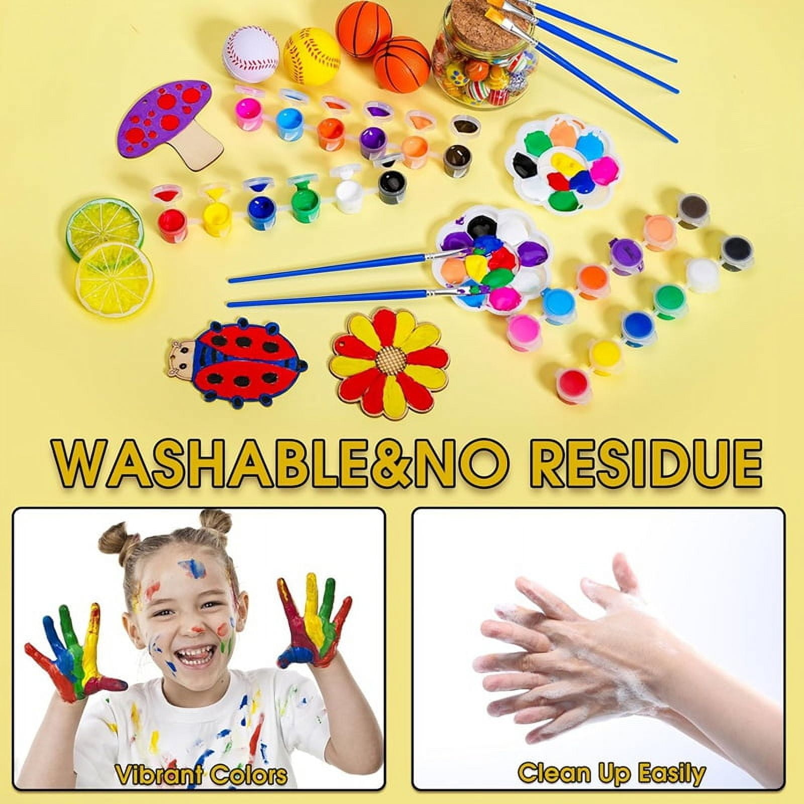 360Pcs Mini Acrylic Paint Set,Acrylic Paint Strips for Kids & Adults,Kids Paint Set for Home PartyFavors Set 2