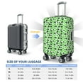 thumbnail image 4 of Haiem Happy St. Patrick's Day Pattern Luggage Cover Printed Suitcase Covers for Luggage Elastic Washable Suitcase Protector Fits 18-32 Inch Luggage-Medium, 4 of 7