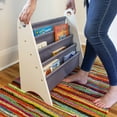 thumbnail image 6 of Modern Sling Bookshelf - White w/ Gray, 6 of 8
