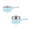 thumbnail image 4 of Naiovety Sartén de cocina: cocina antiadherente y aislada con confianza y facilidad, lo que facilita la limpieza sin tocar el interior Cocina y Comedor Doble capa azul (1, 4 of 6