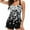 White, variant on Clearance! Hontri Tankini Swimsuits for Women Print Women's Digital Set Swimsuit Split Beach Large Bikini Suspender Swimwears Tankinis Set Bathing Suit for Women Blue,L