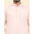 thumbnail image 6 of SKAVIJ Men's Cotton Henley Shirt Long Sleeve Casual T Shirts Pink, S, 6 of 6