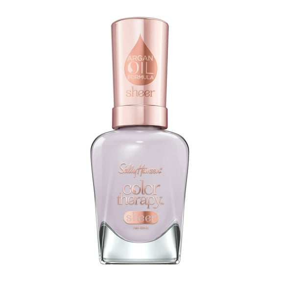 Sally Hansen Color Therapy (Sheer Nail Color), Give Me A Tint, 0.5 Oz, Color Nail Polish, Nail Polish, Nail Polish Colors, Restorative, Argan Oil Formula, Instantly Moisturizes