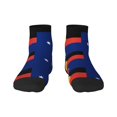 thumbnail image 7 of Mens Ankle Socks Womens Australian Flag With Aboriginal Flag Quarter Breathable Casual Socks, 7 of 7
