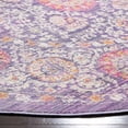 thumbnail image 3 of SAFAVIEH Sutton Roswell Transitional Area Rug, Lavender/Ivory, 6' x 6' Round, 3 of 6