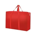 thumbnail image 4 of Bolsa de mudanza Macarena de lona multifuncional portátil con asas 58x40x25 cm Rojo, 4 of 8