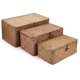 thumbnail image 1 of Juego de 3 cestas de almacenamiento Hipiwe para pastos marinos naturales con tapa, 1 of 7