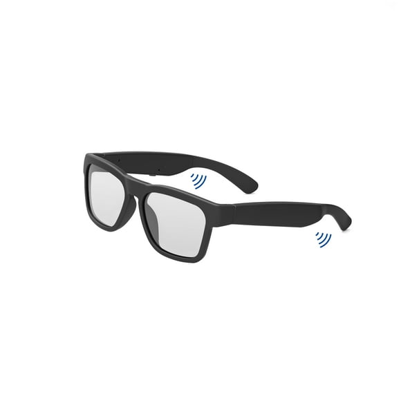 OhO Lunettes Intelligentes, Lunettes de Sécurité avec Haut-Parleur Bluetooth, Protection UV Intérieure/extérieure et Contrôle Vocal, Unisexe (Lumière Bleue)