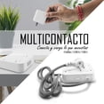 thumbnail image 3 of Regleta de Alimentación USB Idea Nuova 8 En 1 Fijo Pared Cuadrado color blanco, 3 of 7