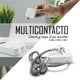 thumbnail image 3 of Regleta de Alimentación USB Idea Nuova 8 En 1 Fijo Pared Cuadrado color blanco, 3 of 7