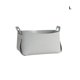 thumbnail image 4 of Advancent Cesta de almacenamiento Organizador de cuero con asa Soporte decorativo Contenedor Caja Desmontable Cosmético Papelería Decoración Almacenamiento y organización del hogar Gris L Advancent HA067449-03, 4 of 6