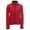 Red - 615, variant on Aeropostale Womens Solid Full-Zip Fleece Jacket, Black, Juniors, Small