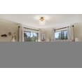 thumbnail image 4 of 473SF13-OBR-Z-Lite-Joliet - 1 Light Semi-Flush Mount In Modern Style-12.5 Inches Tall-Olde Brass Finish, 4 of 7