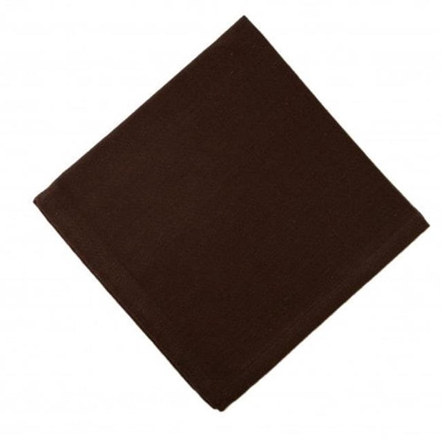 Mr. MJs Serviettes de Table AG-20314S-4, Chocolat - Ensemble de 4