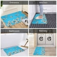 thumbnail image 5 of Susaid Japanese White Cranes Print Doormat,Porch Decor,Housewarming Decor Gift Doormat,Funny Flannel Floor Mat,Funny Doormat 24x16 Inch, 5 of 7
