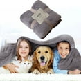 thumbnail image 1 of Dvkptbk Scratch Thickened Color Borlaug Sofa Blanket Flannel Blanket, 1 of 1