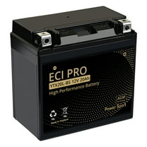 ECI Pro ETX20L-BS 12v20ah YTX20L-BS,YTX20HL-BS, GTX20LBS 12v 20 Ah Replacement Sealed Lead Acid Motorcycle Battery Yamaha Big Bear