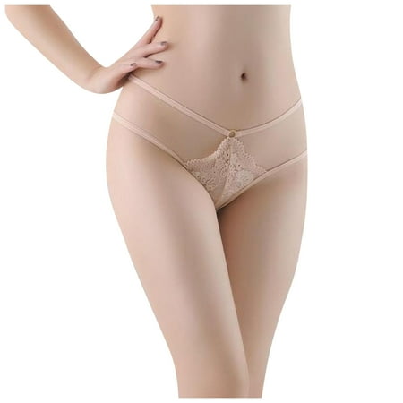 

Umitay Women s charming Lace Solid Colour Hip Lift Fashion Plus Size Panties